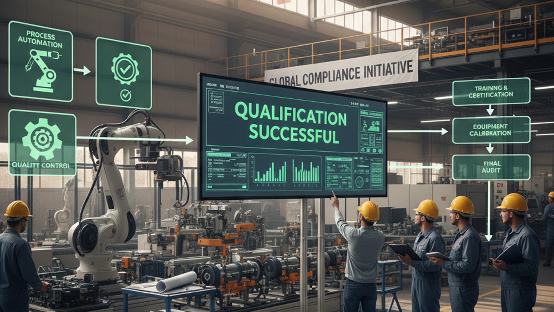 In-House Manufacturing & Factory Qualification